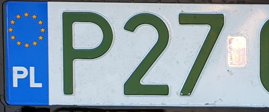 Rodzaje tablic rejestracyjnych